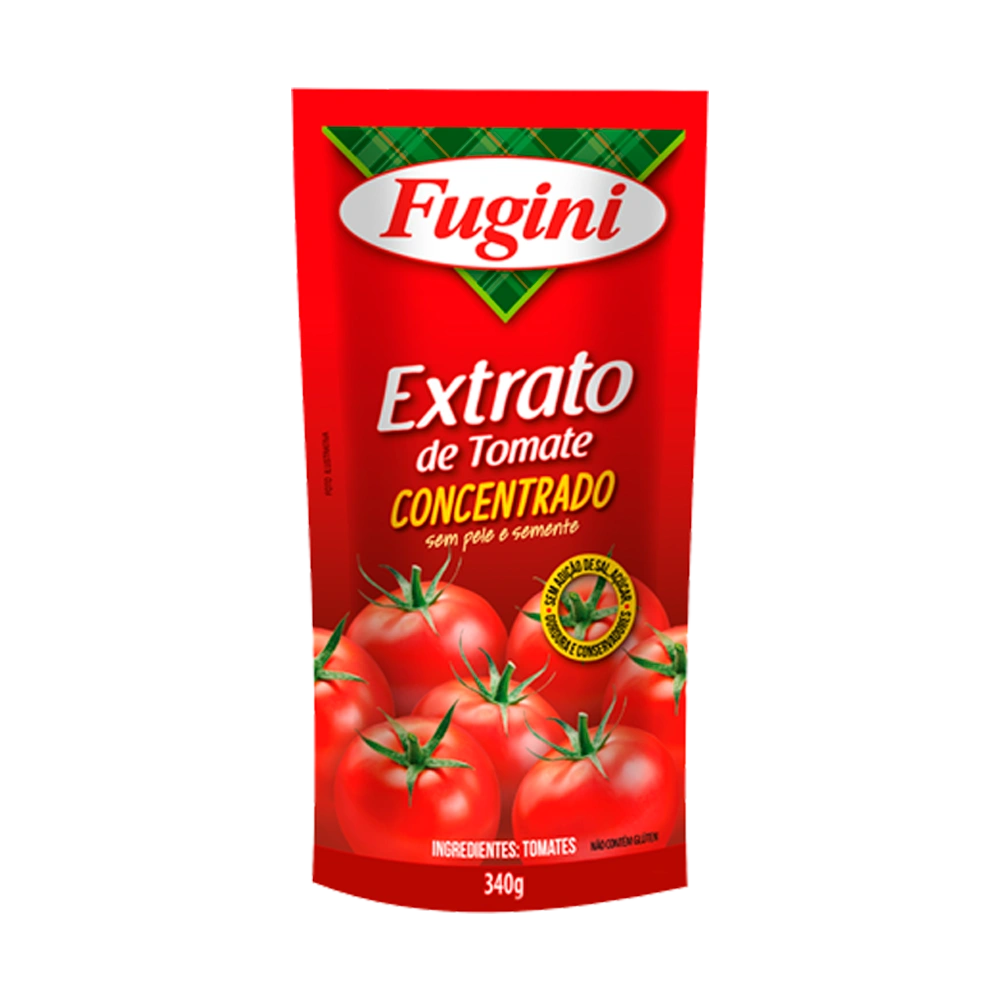 Extrato de Tomate 340g - Fugini Fugini