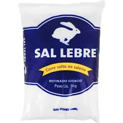 Sal Lebre Refinado 1kg