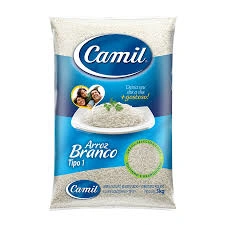 Arroz Branco Tipo 1 Camil Pacote 5kg Camil