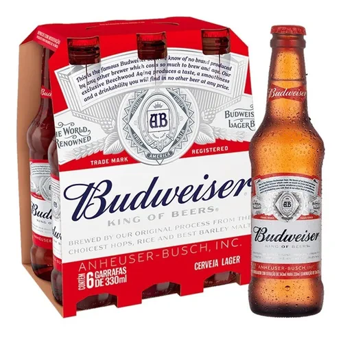 BUDWEISER 330 ML